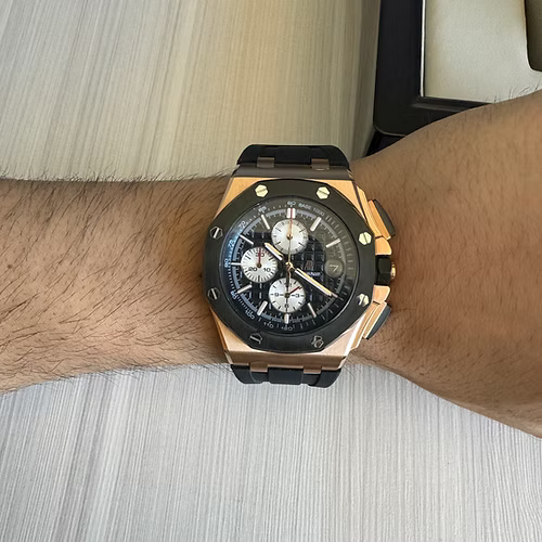 AUDEMARS PIGUET ROYAL OAK OFFSHORE ROSE 43MM