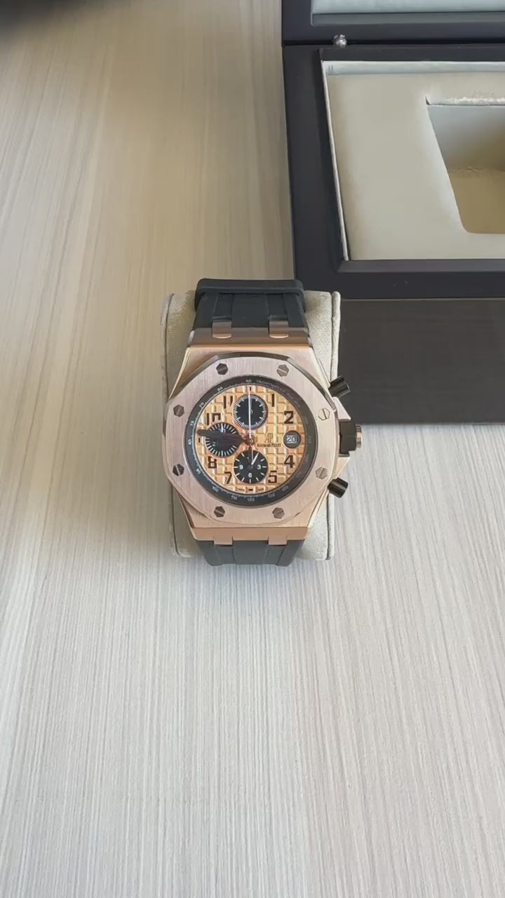 AUDEMARS PIGUET ROYAL OAK OFFSHORE ROSE 43MM