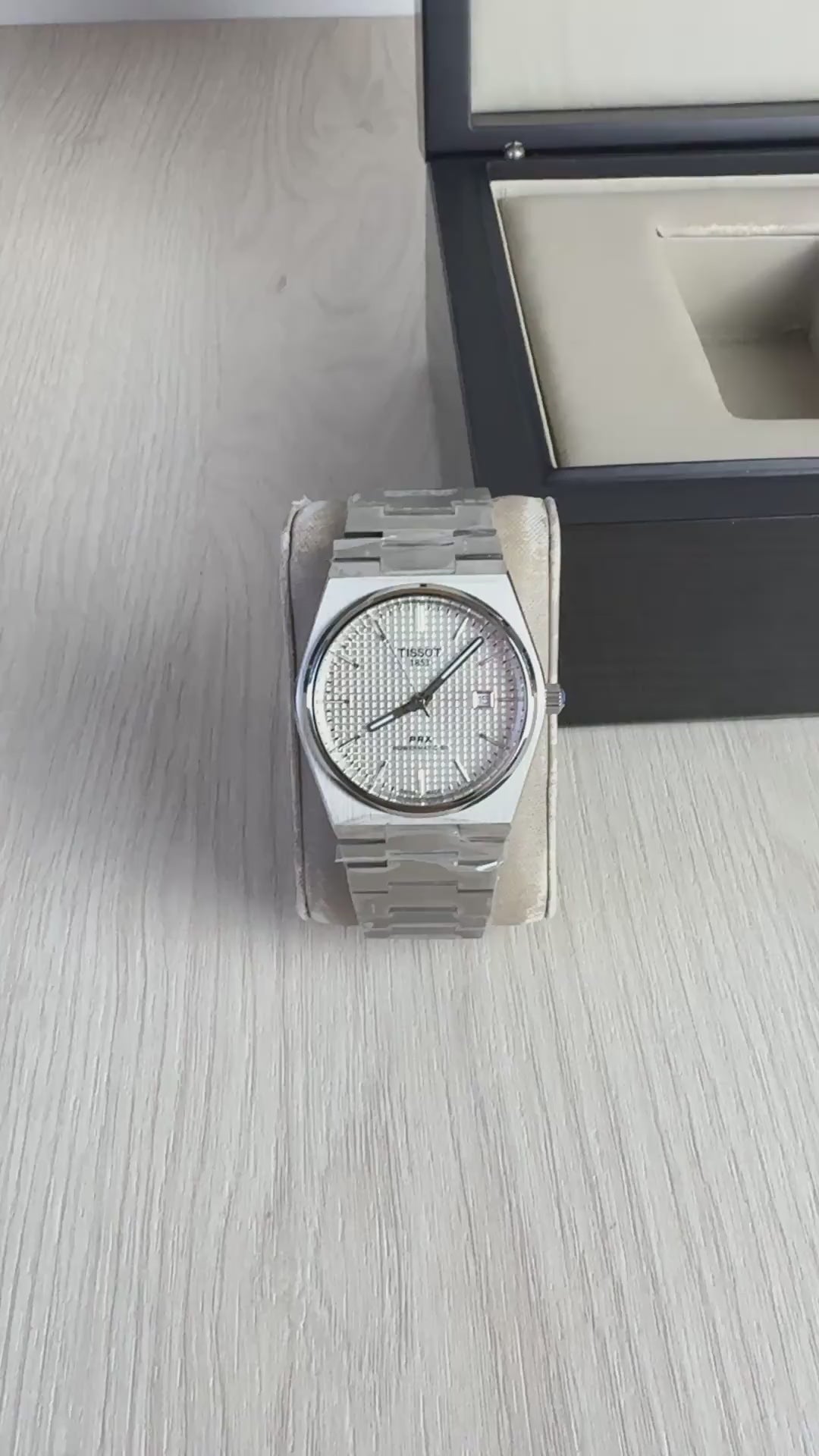 TISSOT PRX PRATA BRANCO 40MM