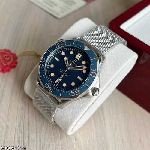 OMEGA SEAMASTER DIVER 300M 007 AZUL 43MM