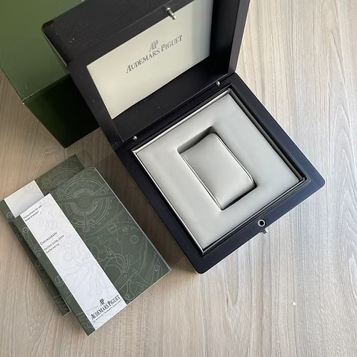 AUDEMARS PIGUET ROYAL CHRONOGRAPH PRATA VERDE 41MM