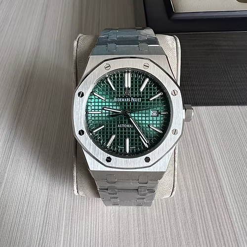 AUDEMARS PIGUET ROYAL OAK PRATA VERDE 41MM
