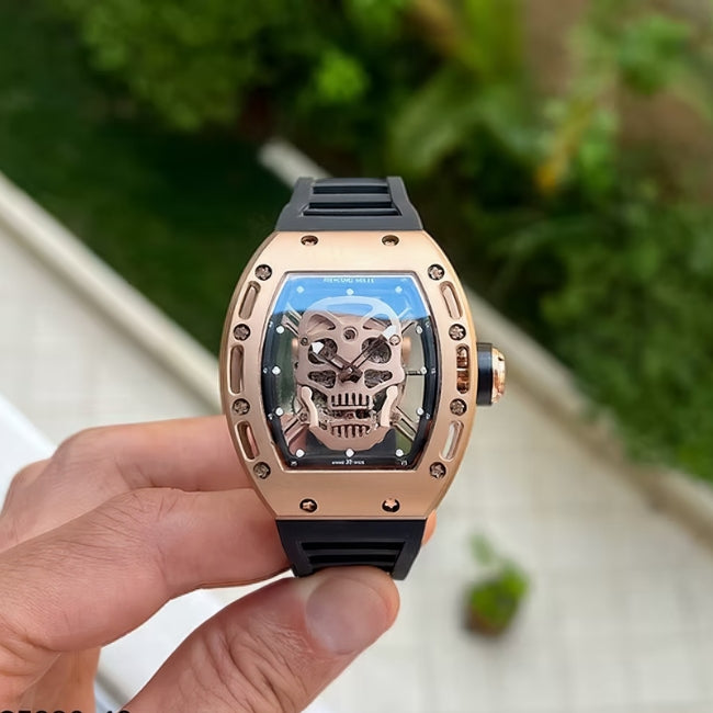 RICHARD MILLE SKULL ROSE 42MM