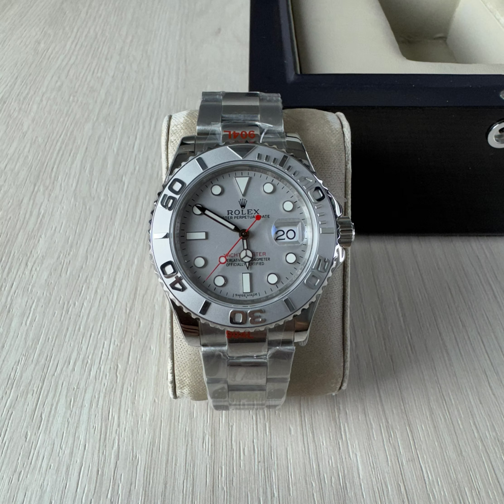 ROLEX YACHT MASTER CINZA 40MM
