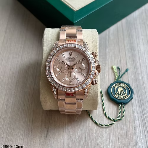ROLEX DAYTONA BRILHANTES ROSE 40MM