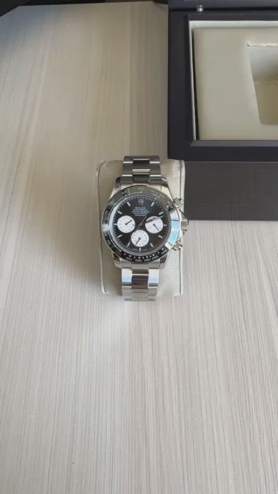 ROLEX DAYTONA PRETO BRANCO 40MM