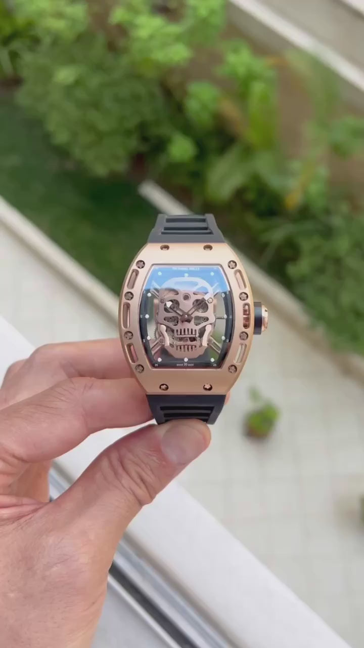 RICHARD MILLE SKULL ROSE 42MM