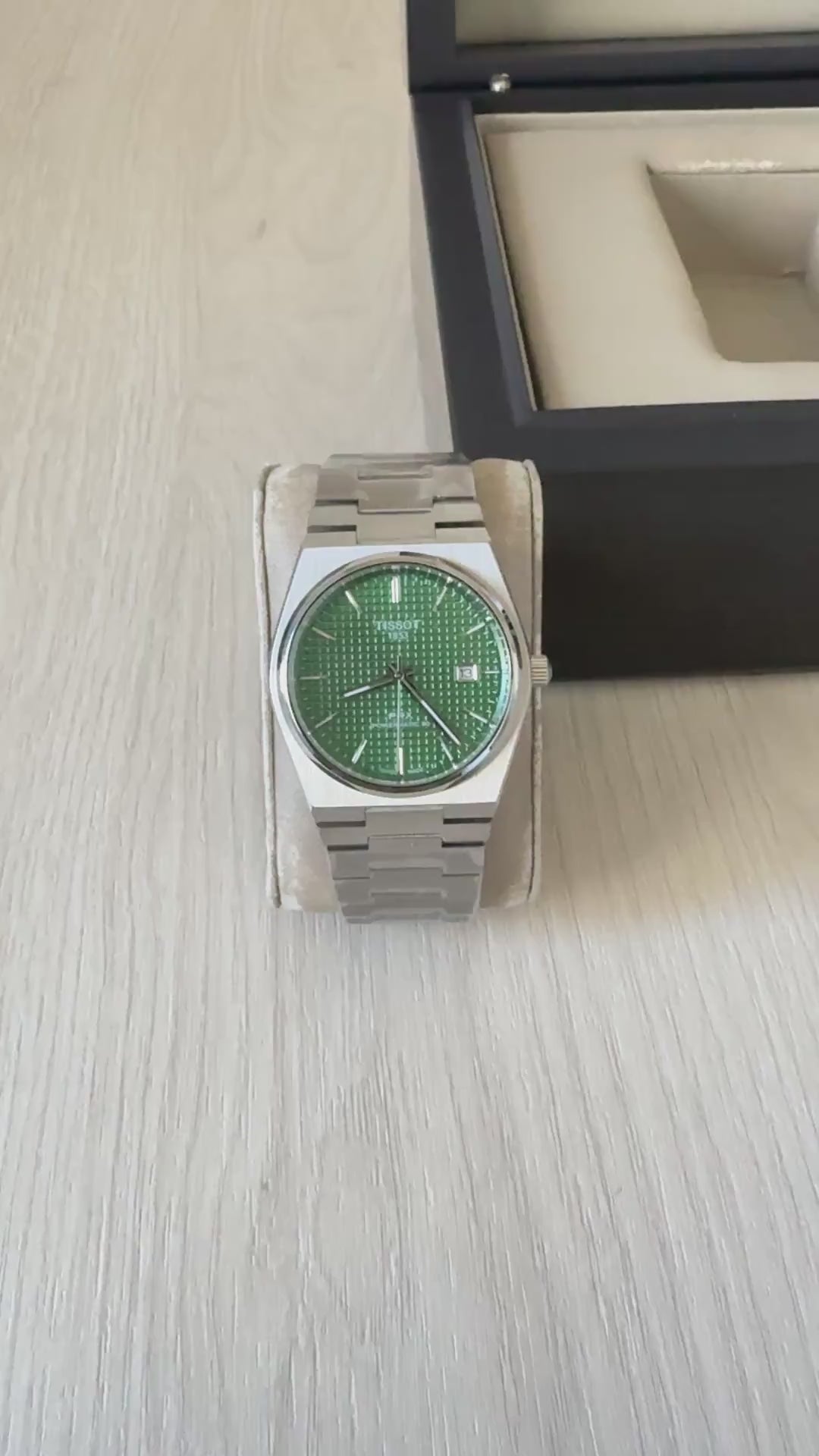 TISSOT PRX PRATA VERDE 40MM