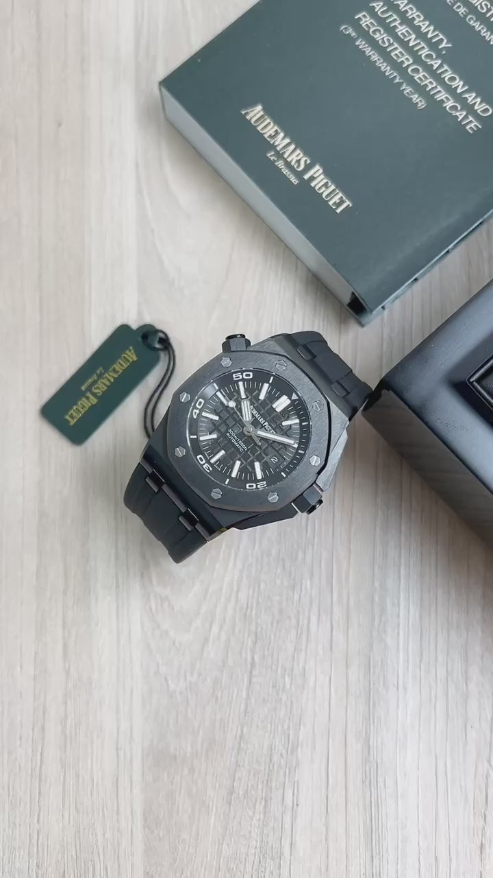 AUDEMARS PIGUET ROYAL OAK OFFSHORE DIVER PRETO 42MM