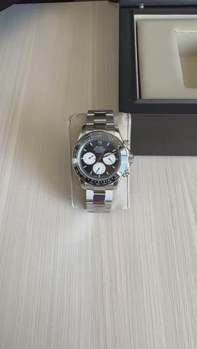 ROLEX DAYTONA PRATA PRETO 40MM
