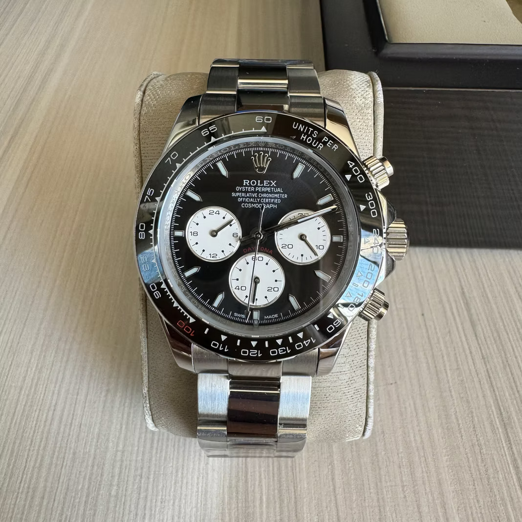 ROLEX DAYTONA PRETO BRANCO 40MM