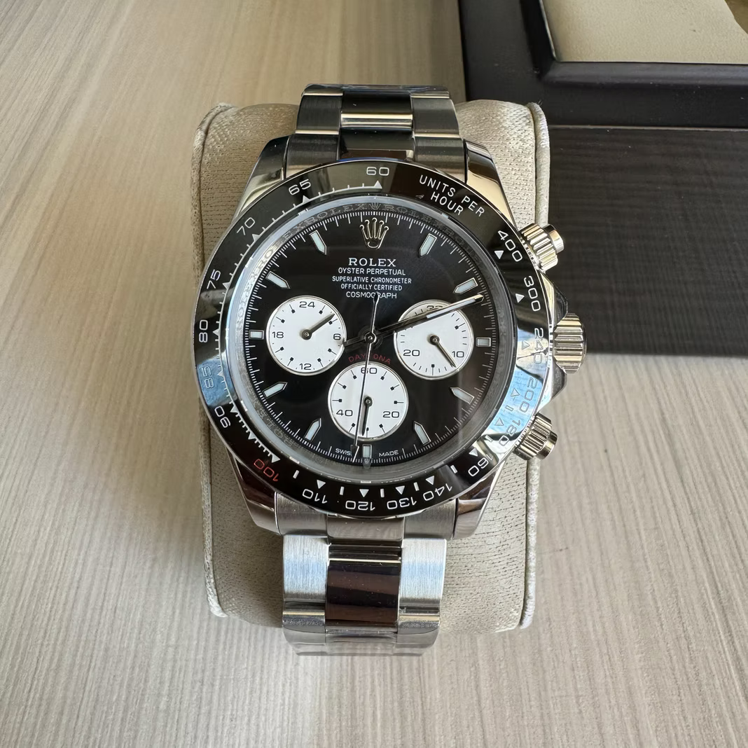 ROLEX DAYTONA PRETO BRANCO 40MM