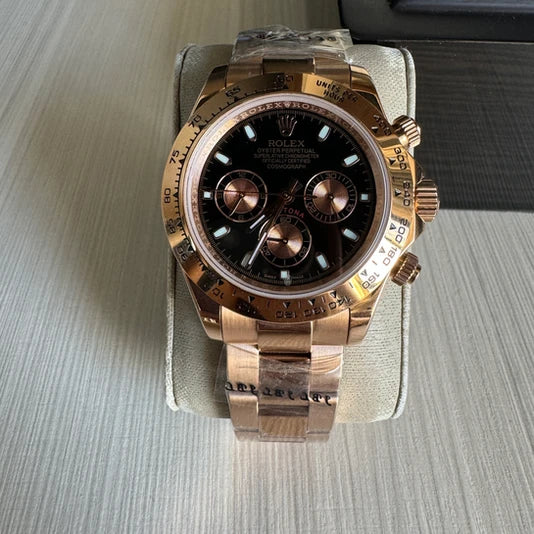 ROLEX DAYTONA PRATA PRETO 40MM